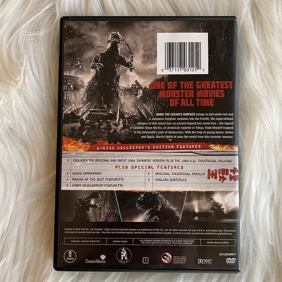 DVD BUNDLE (KIDS) : Godzilla, Sharboy and Lavagirl, Barnyard, Jingle All The Way - Picture 14 of 14